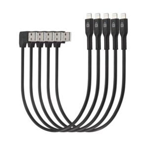 K67864WWA - Charge & Sync Cable, Universal Tablet, USB to Lightning 5 pack