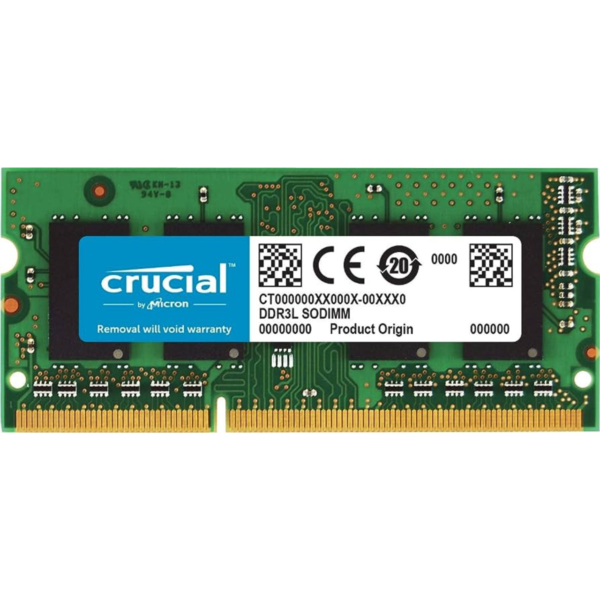 Crucial 8GB DDR3L -1600 SODIMM Memory CT8G3S186DM