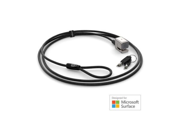 K68134WW - Key Cable Lock for Surface Pro (8,7,6,5 and 4 and Surface Go, Go Pro 2 )