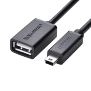 Mini USB 5Pin Male To USB 2.0 A Female OTG Cable