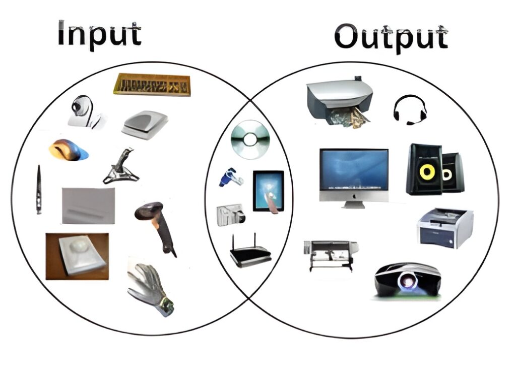 Input And Output Devices List