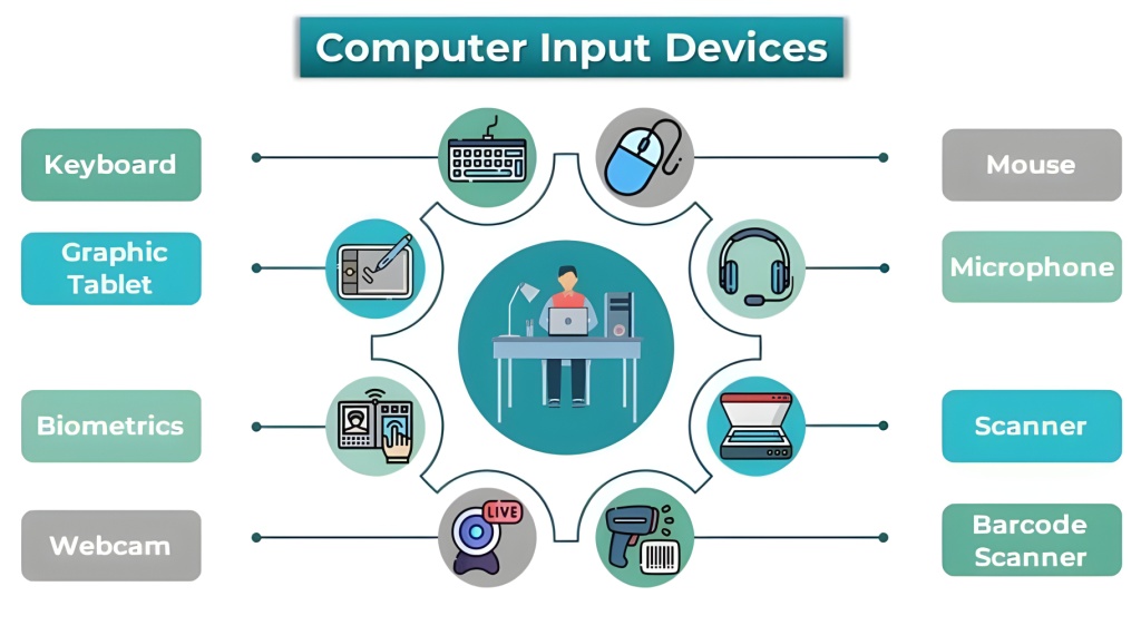 Input And Output Devices of Computer Difference In UAE