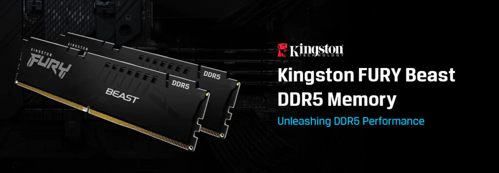 Kingston Fury Beast DDR5 32GB Kit Desktop Gaming RAM