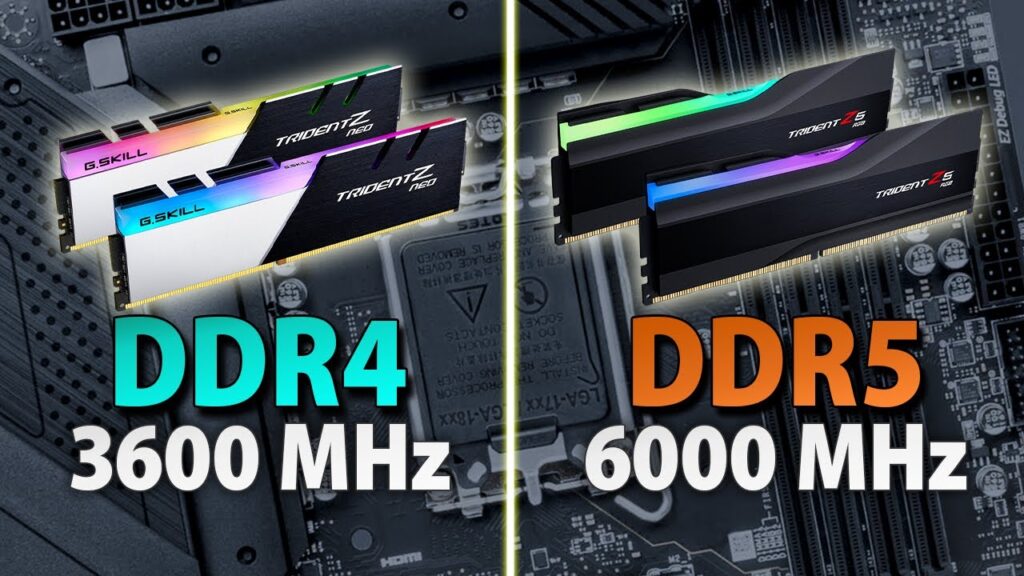 DDR4 Vs DDR5 RAM 2024 In Duabi