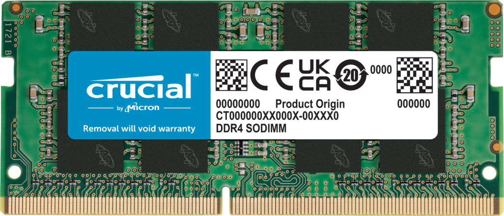 Crucial CT16G4SFRA32A 16GB DDR4 RAM 3200MHz CL22 SODIMM