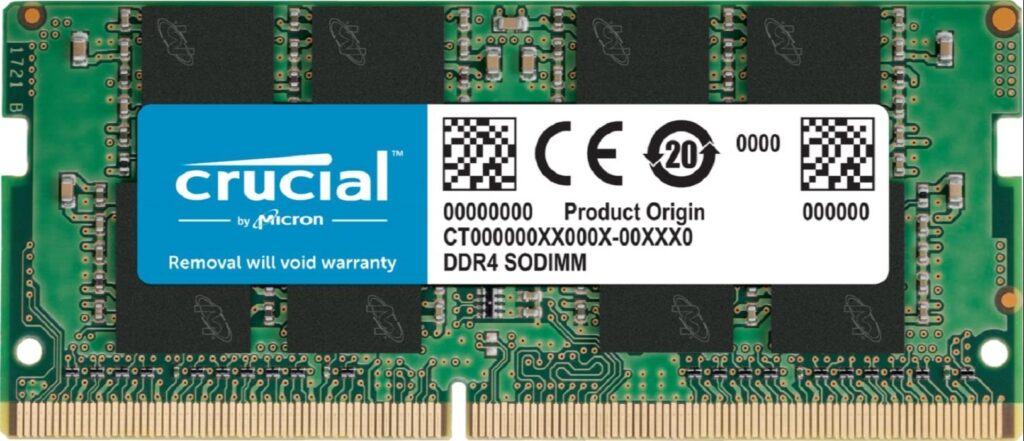 Crucial CT8G4SFRA32A 8GB DDR4 RAM 3200MHz CL22 SODIMM